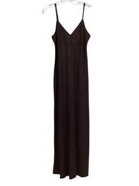 Old Navy Brown Linen Maxi Dress Size 6